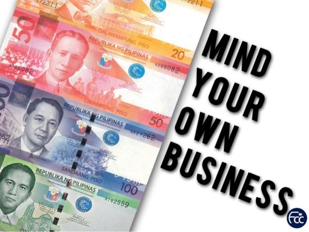 your own service mind your own business 2 ptr richard nillo 630pm evening service your own service mind your own business 2 ptr richard nillo 630pm evening service