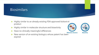 Biosimilars and Development | PPTX