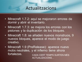Actualitzacions




   CADA CERT TEMPS SURTEN MÉS
   ACTUALIZACIONS…
 