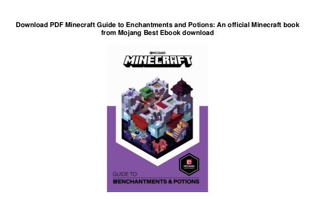 Download PDF Minecraft Guide to Enchantments and Potions: An official ...