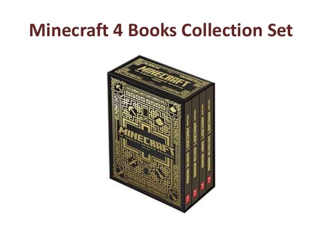 Minecraft 4 Books Collection Set