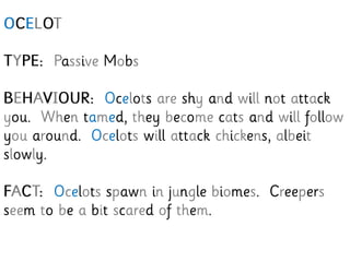 Minecraft : Code Mapping with SSP - Learning to Read and Spell with Minecraft and SSP !