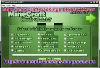 MineCraft Hack v5.2.1.7