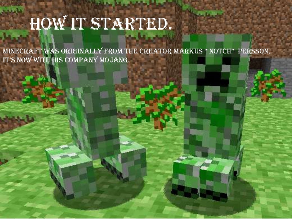 Minecraft powerpoint