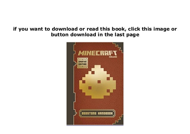 Pdf No Buy Library Minecraft Redstone Handbook Updated Edition An Pdf No Buy Library Minecraft Redstone Handbook Updated Edition An