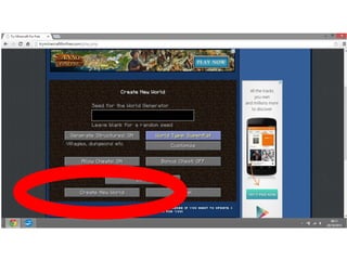 Minecraft stepbystep | ODP