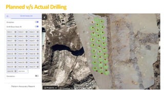 Planned v/sActual Drilling
 