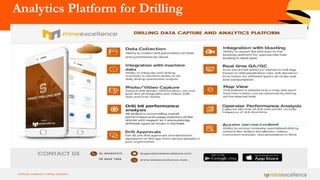 Analytics Platform for Drilling
Achieving Excellence in Mining Operations
 