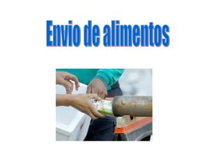 Envio de alimentos 