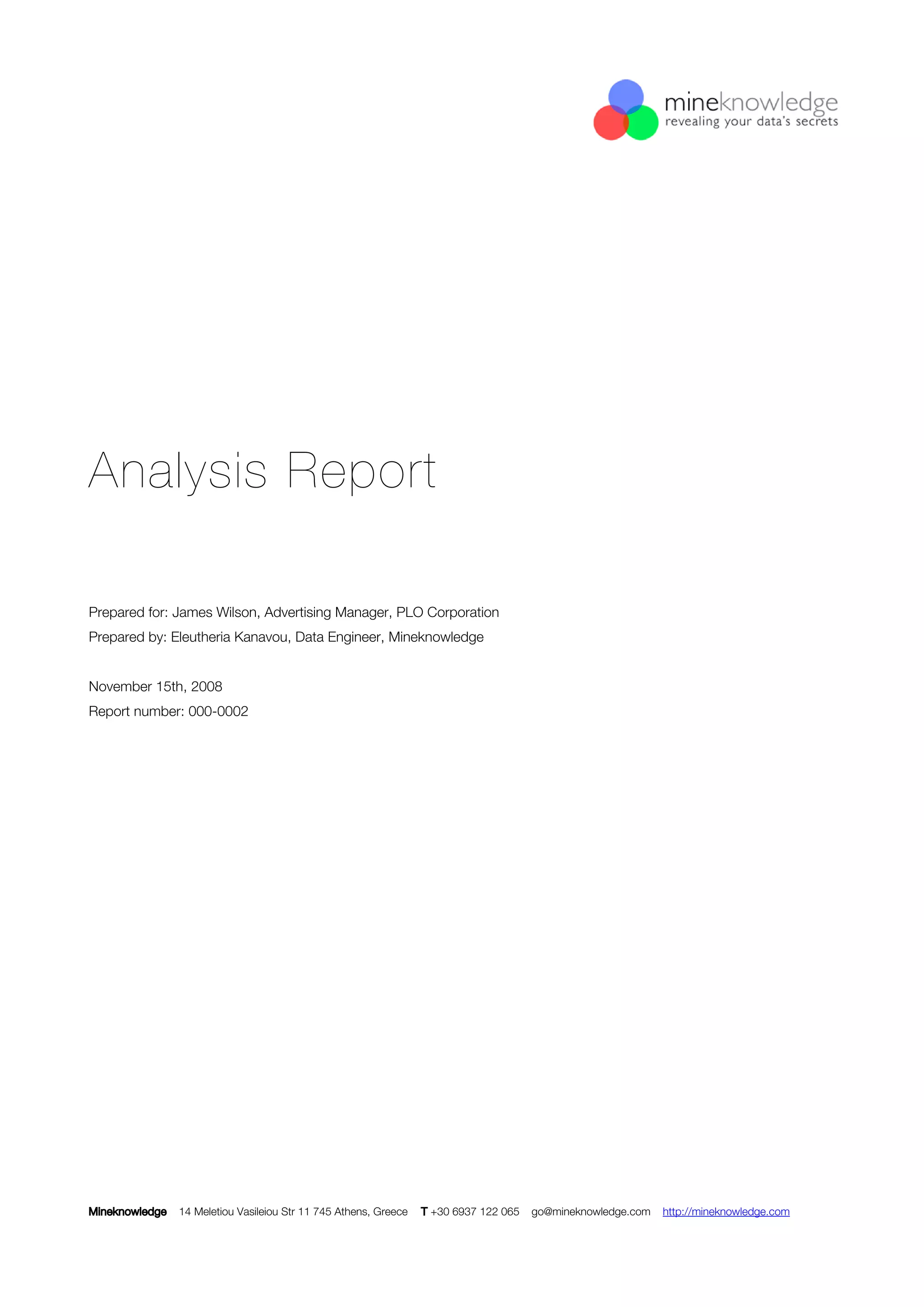A Mineknowledge case study: Analysis of Purchase Decision Survey, Electrical Switches and Sockets