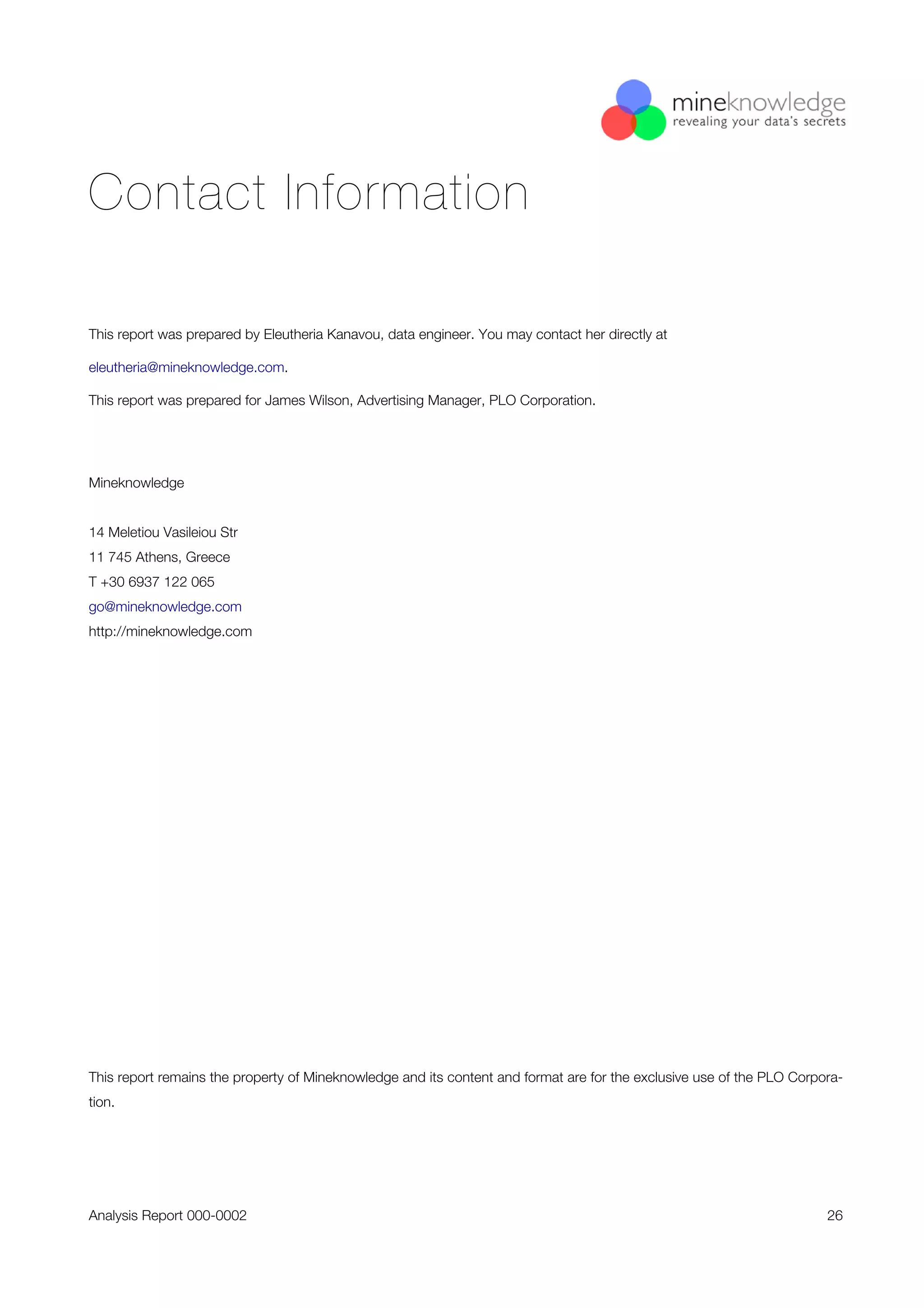A Mineknowledge case study: Analysis of Purchase Decision Survey, Electrical Switches and Sockets