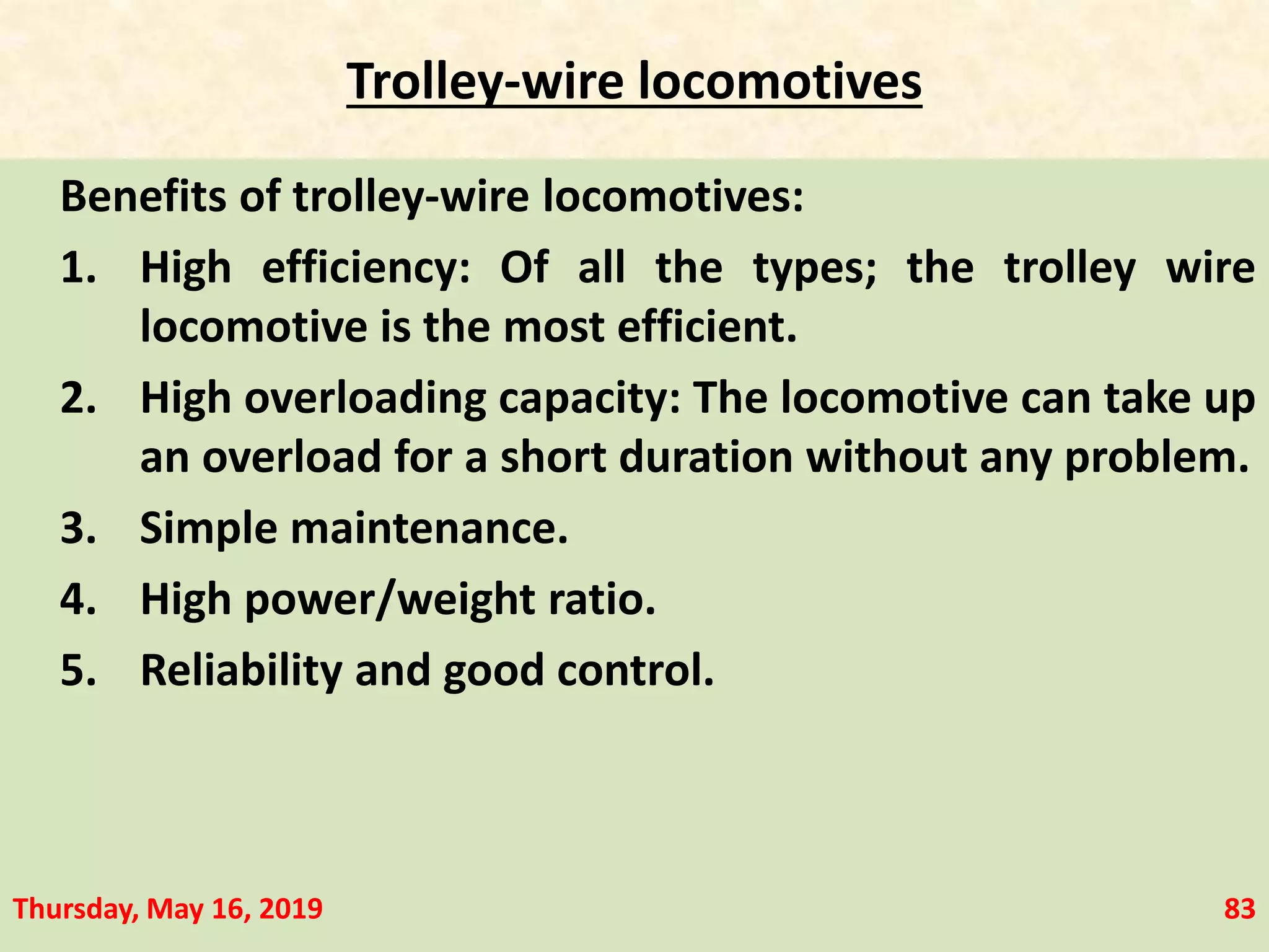 Locomoive Reliability Mine locomotive ppt (under ground transport system ) | PPTX