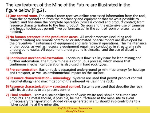 Mine of the future | PPT