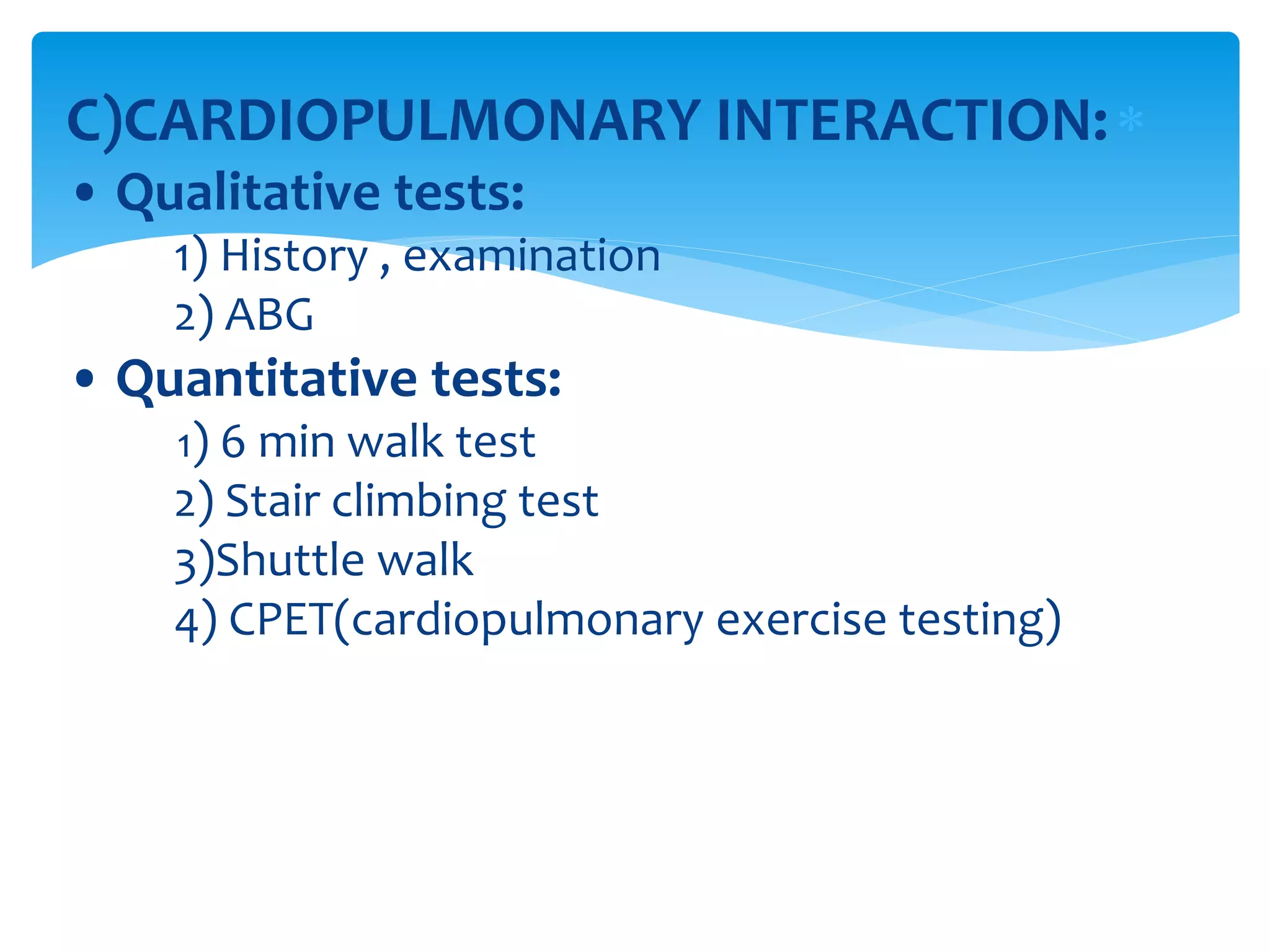 pulmonary function test | PPTX