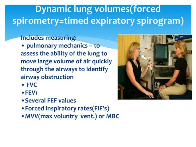 pulmonary function test