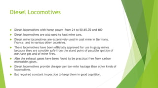 locomotive Haulage presentation