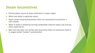 locomotive Haulage presentation