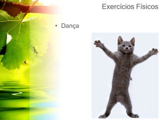 Exercícios Físicos
• Dança
 