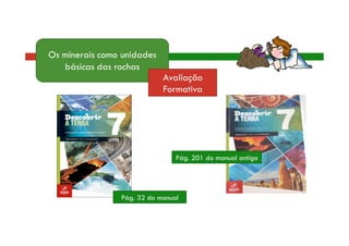 Avaliação 
Formativa 
Pág. 201 do manual antigo 
Pág. 32 do manual 
 