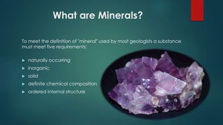 Mineral Composition Conclution Power Point Ppt Mineral Composition Conclution Power Point Ppt