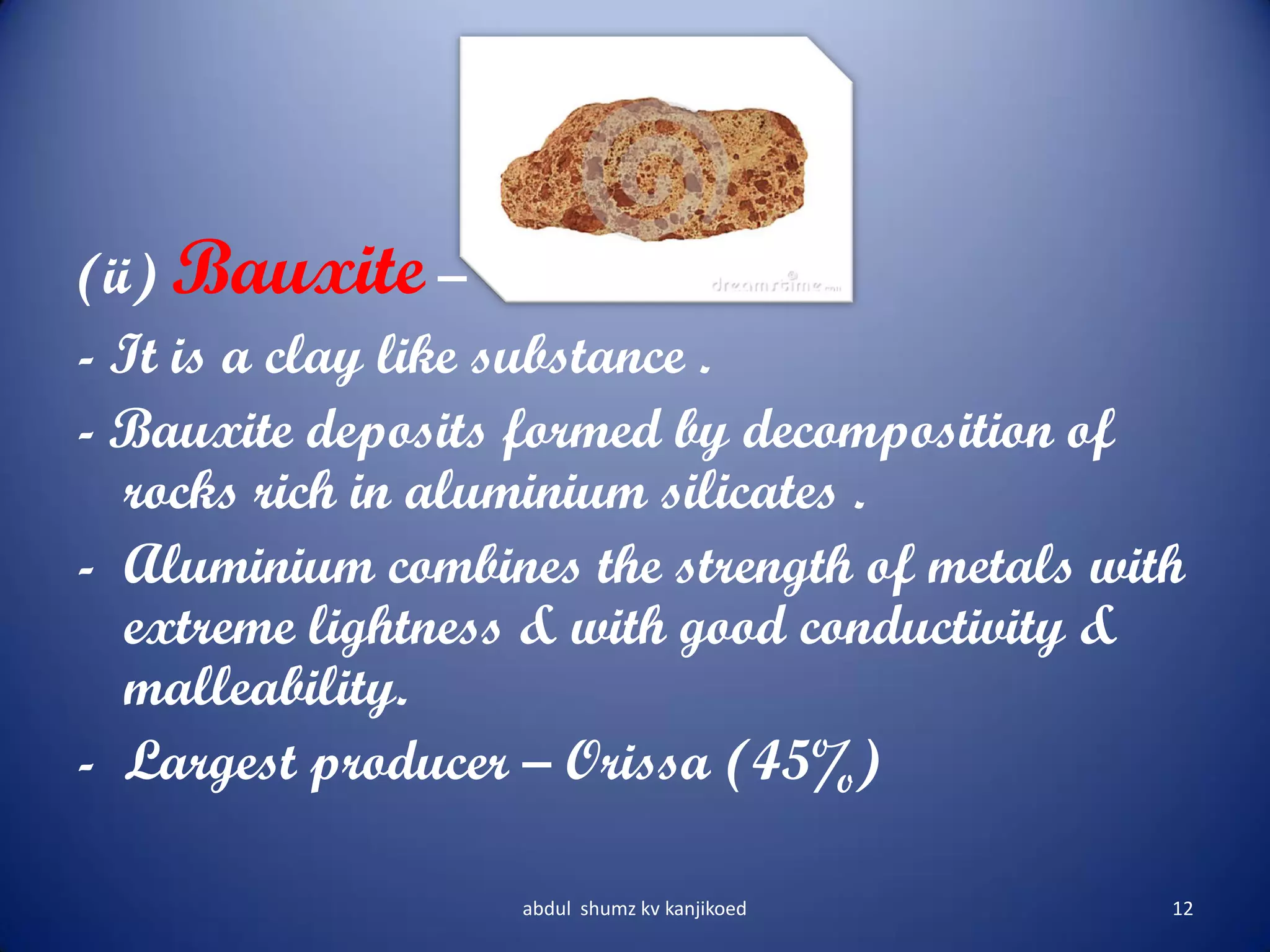 Minerals and Energy Resources, Geog. class 10 cbse | PDF