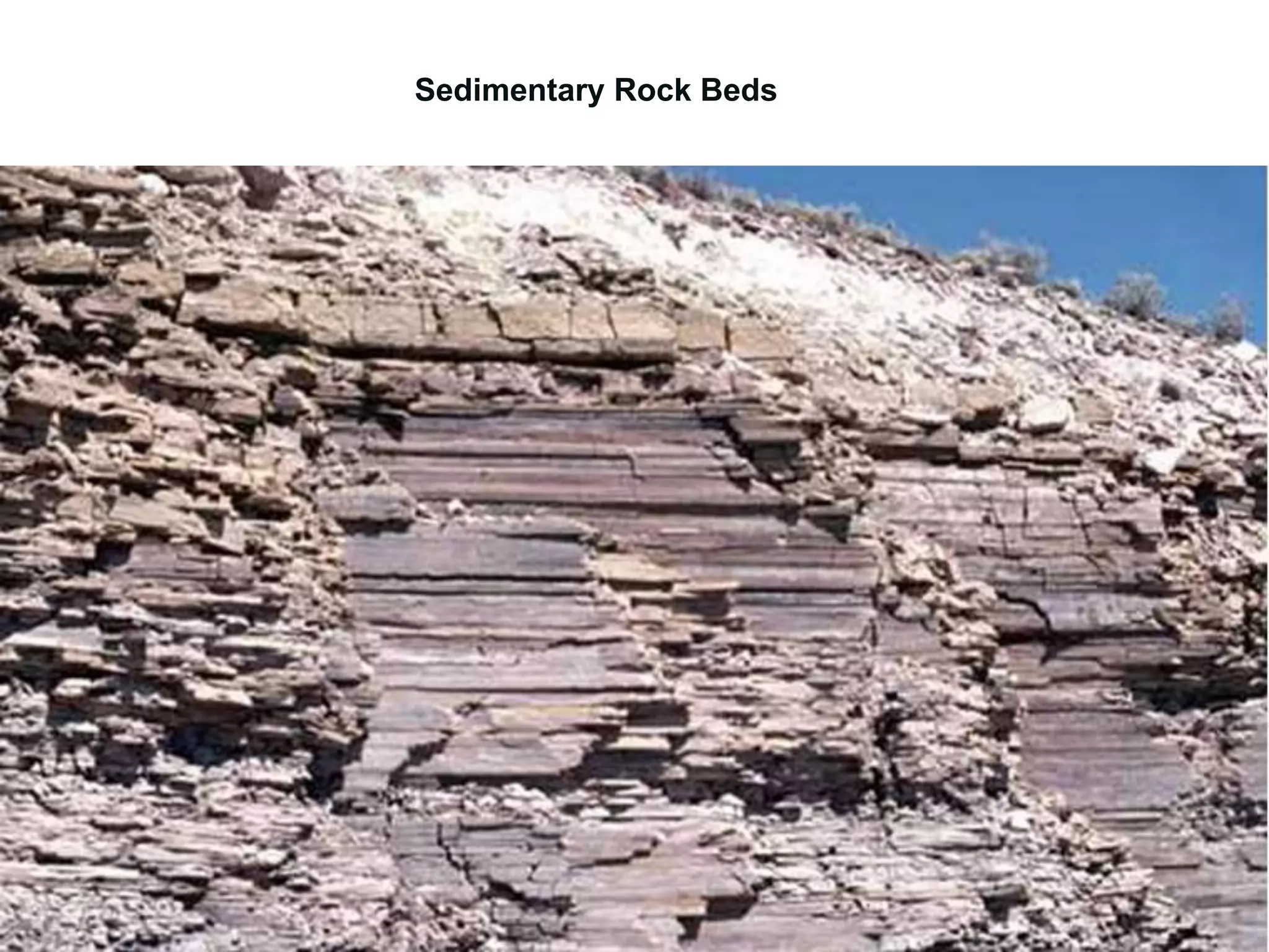 Sedimentary Rock Beds
 