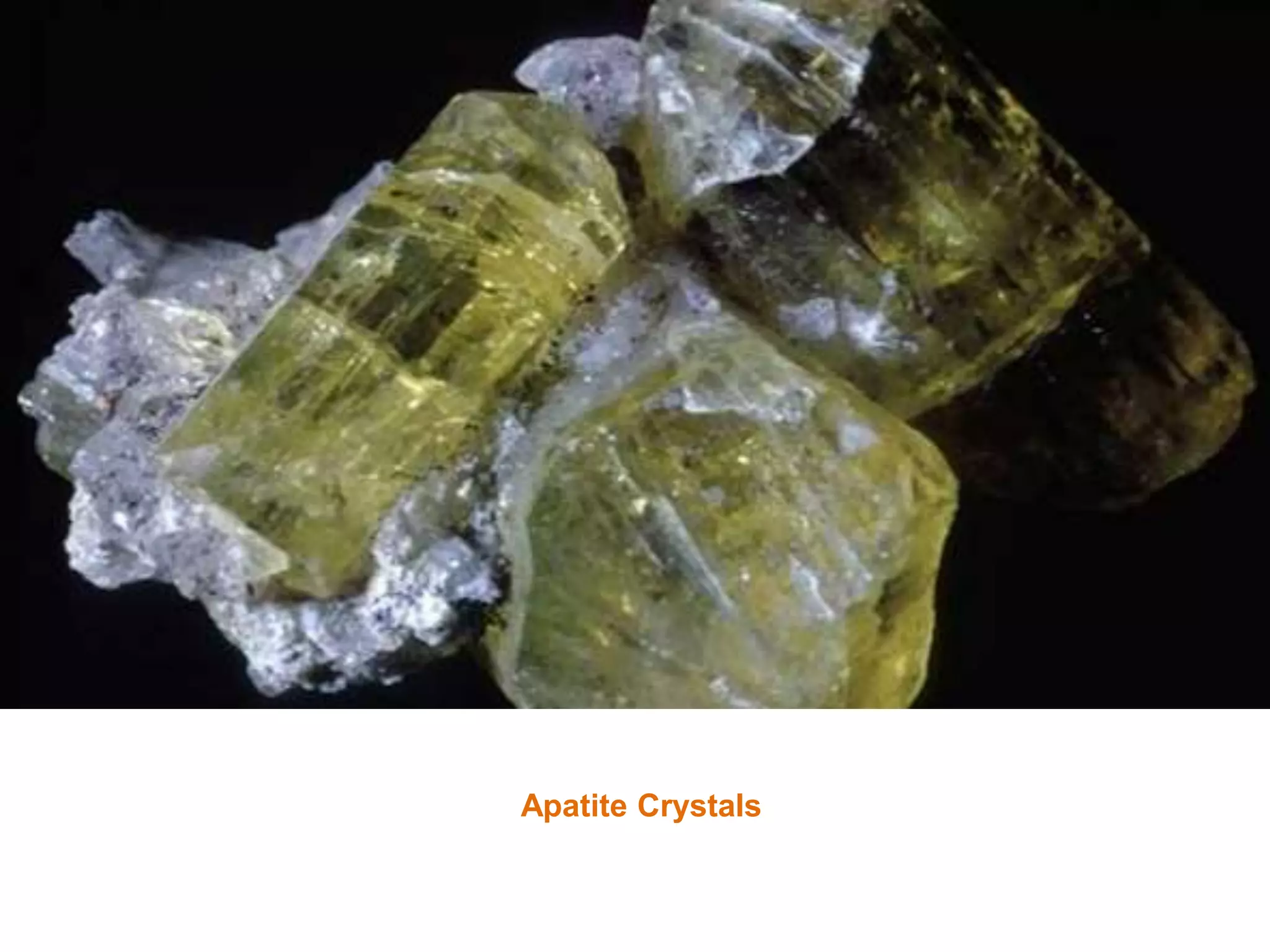 Apatite Crystals
 