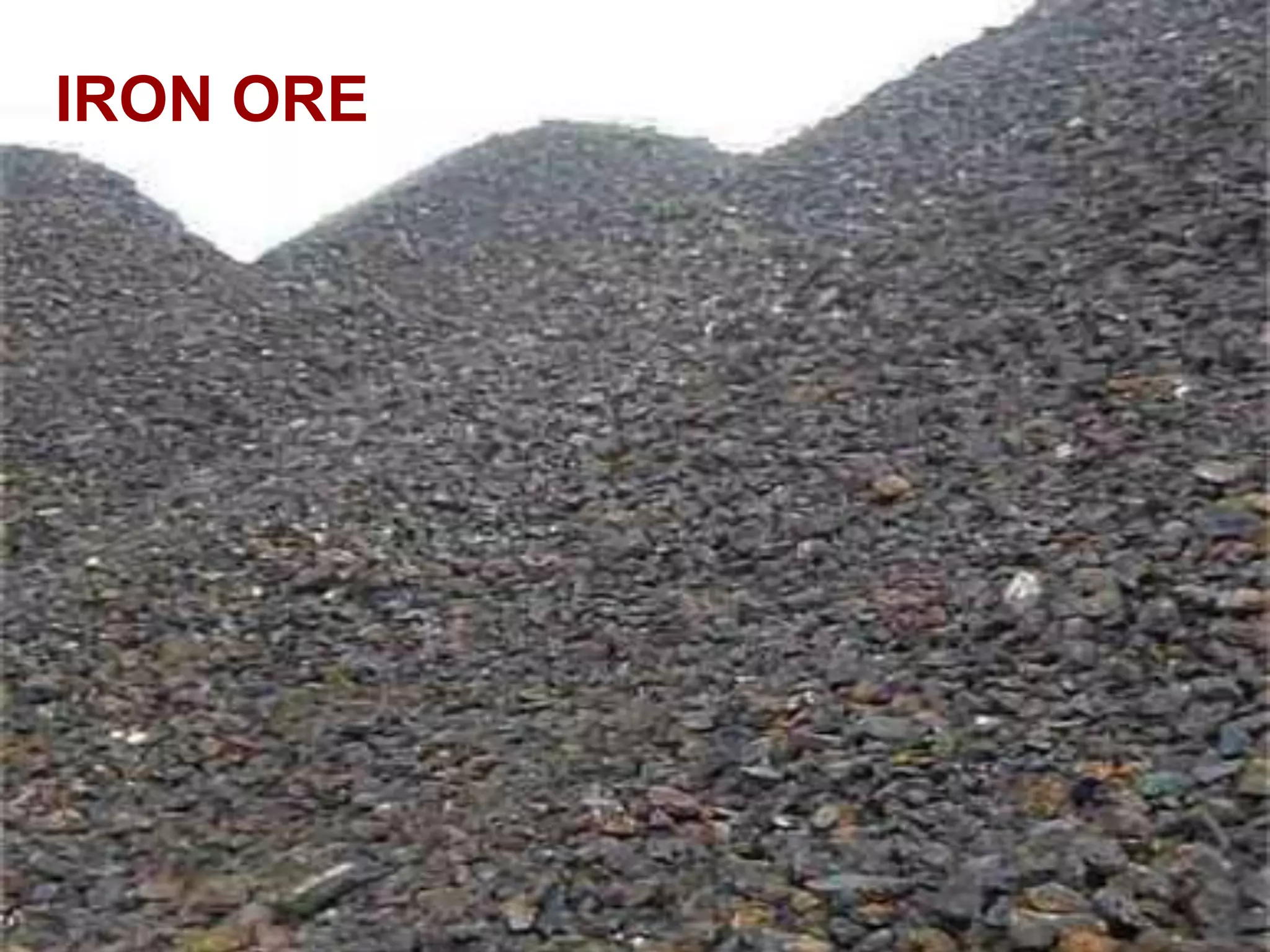 IRON ORE
 