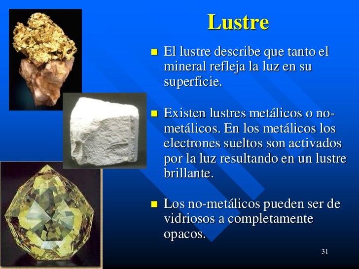 Minerales