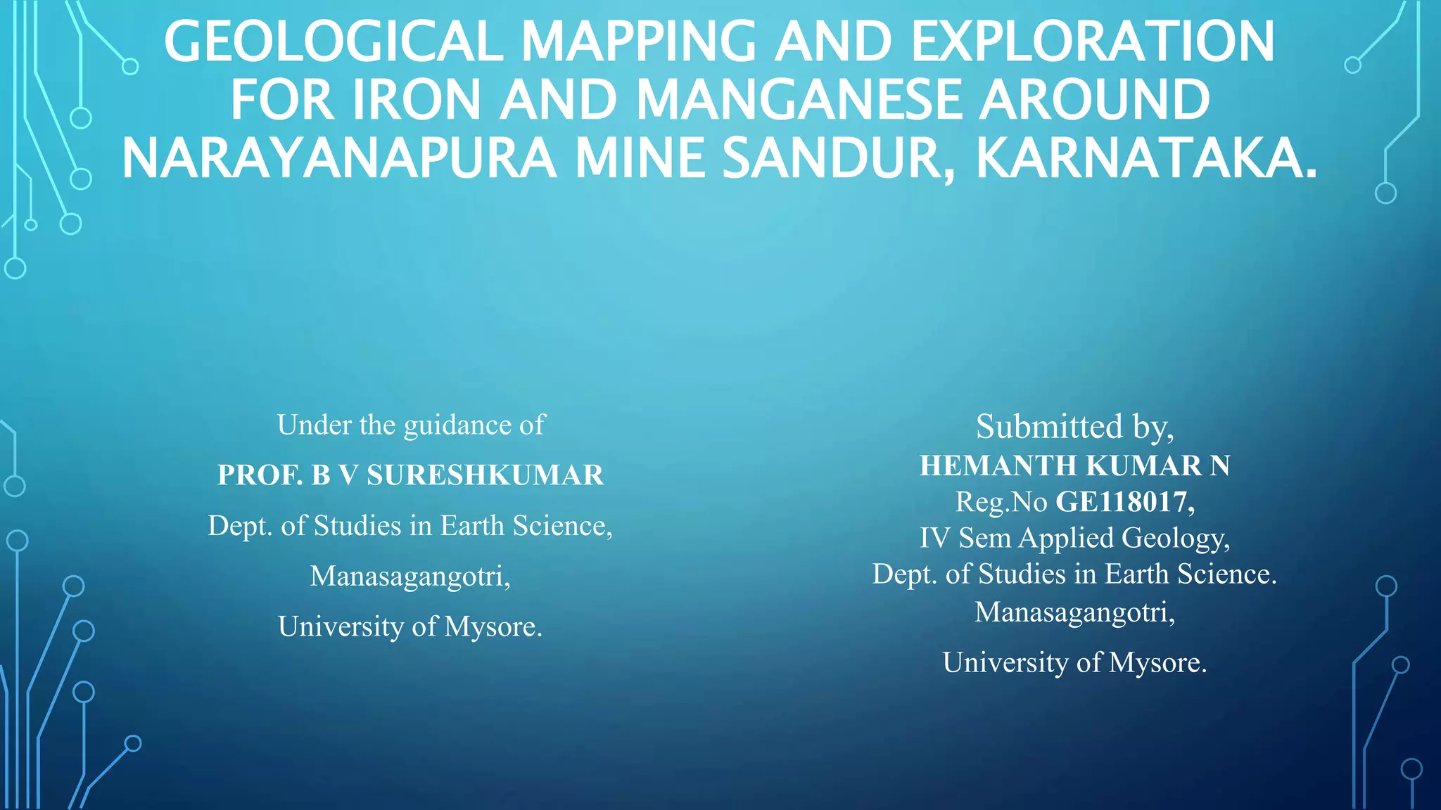 Mineral exploration | PPTX