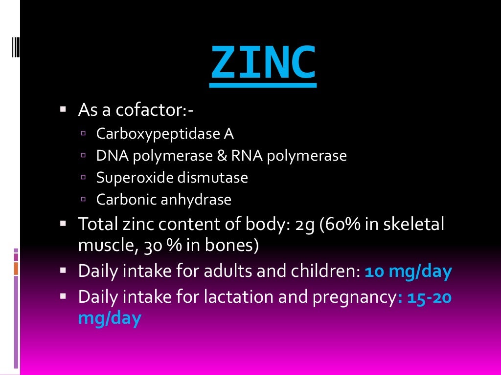 Mineral metabolism (iodine & zinc) Biochemistry