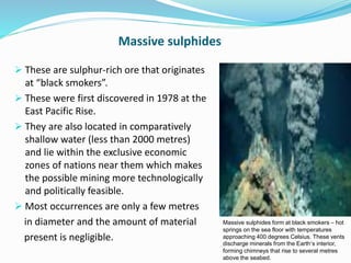 Mining of Rare minerals from sea | PPTX