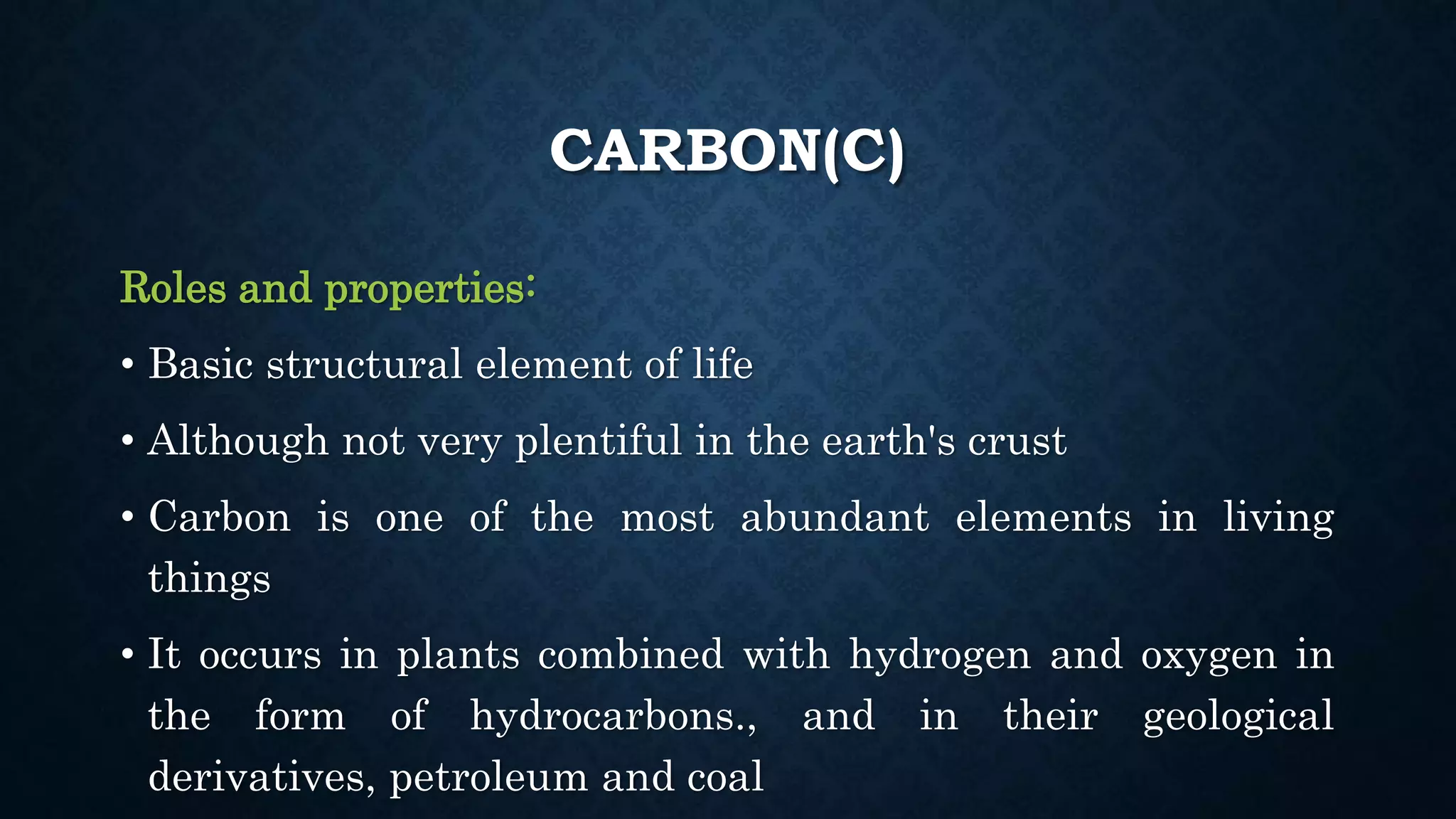 Effect and applications of different mineral nutrients on plants by Sohail