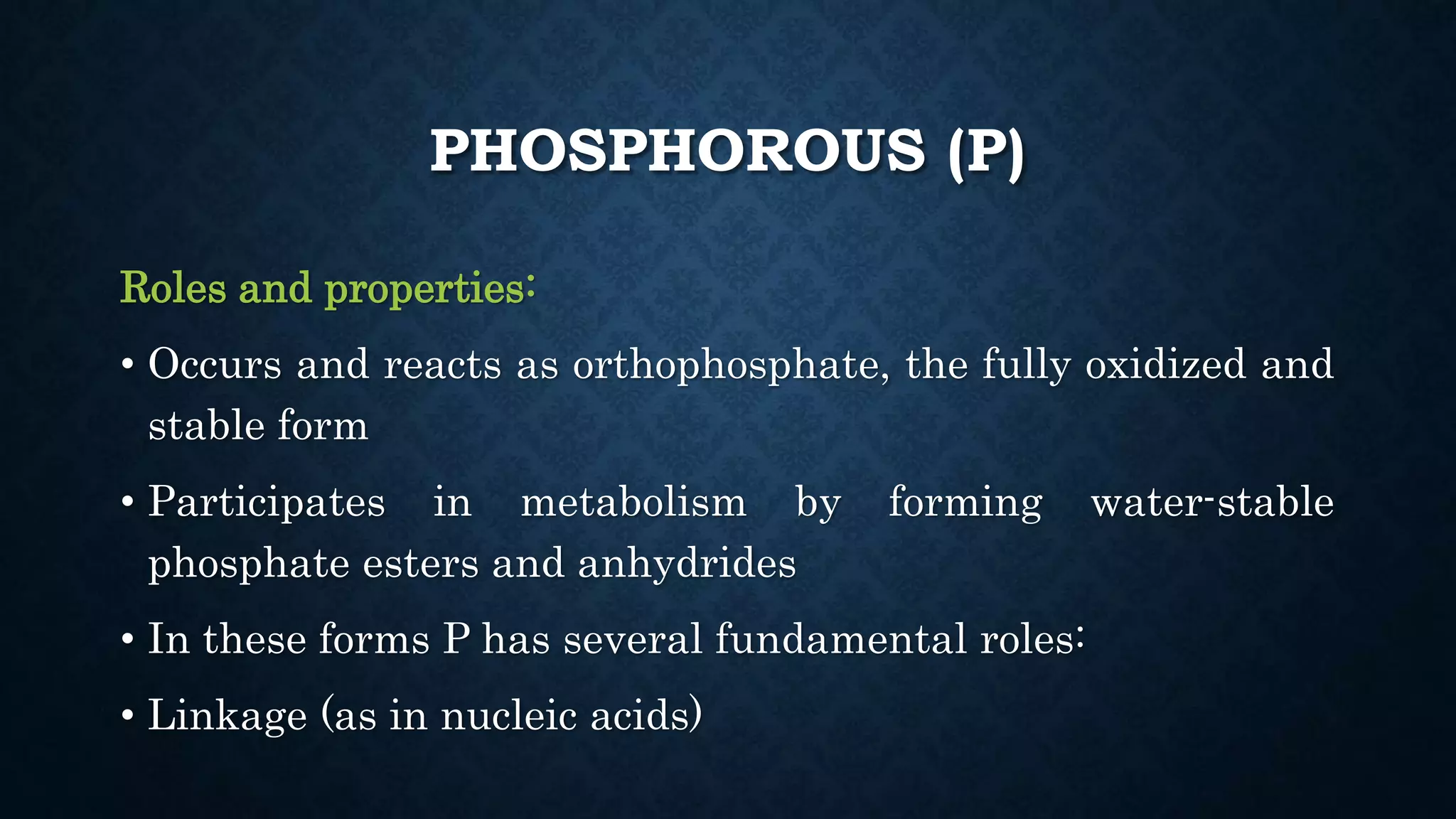 Effect and applications of different mineral nutrients on plants by Sohail