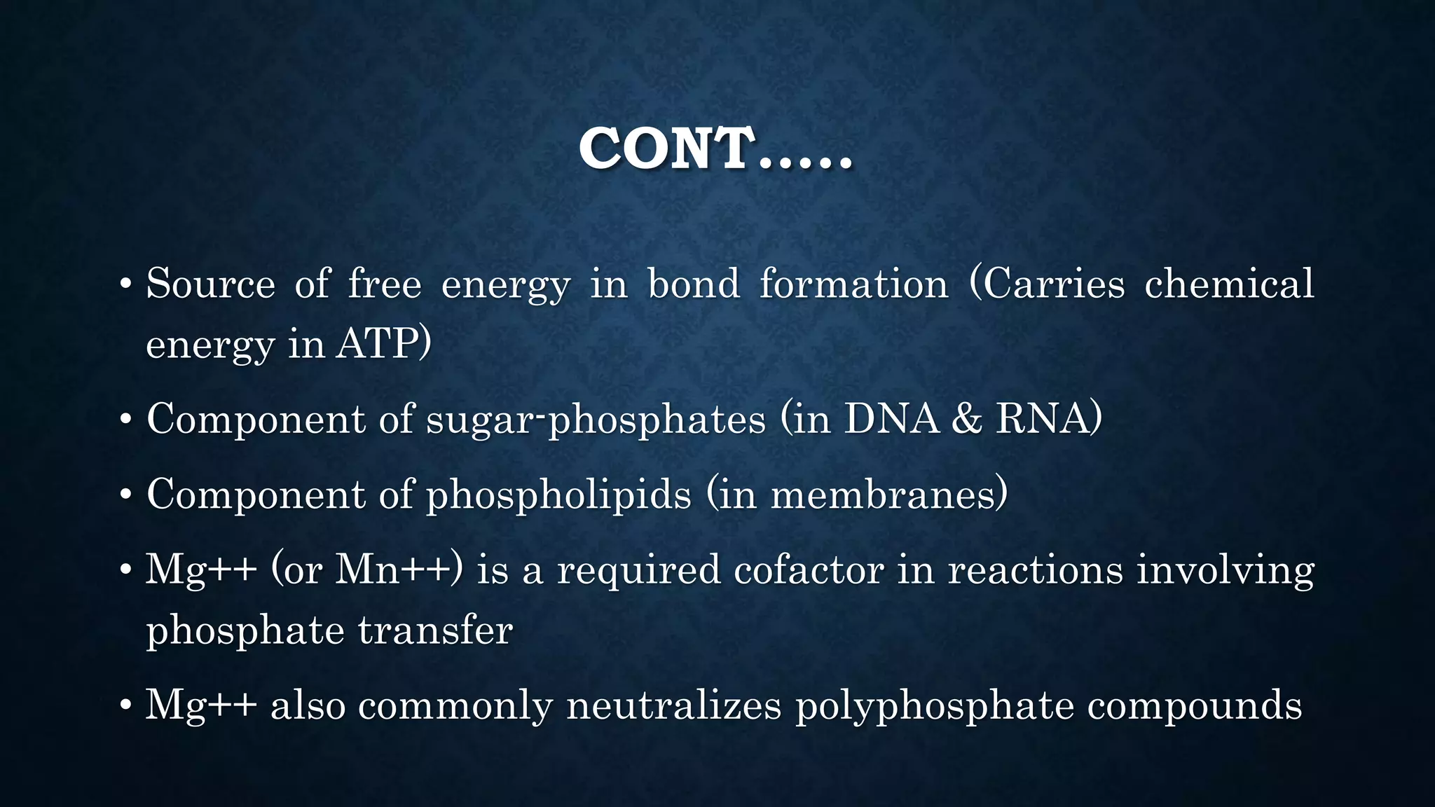 Effect and applications of different mineral nutrients on plants by Sohail