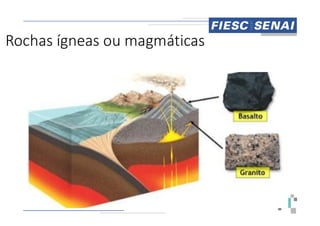 Rochas ígneas ou magmáticas
Rochas ígneas ou magmáticas
 