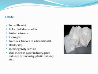 Mineralogy | PPTX