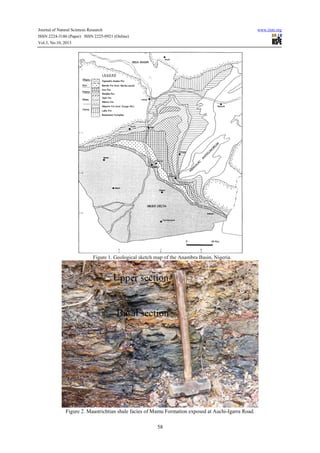 Mineralogy and geochemical appraisal of paleo redox indicators in ...