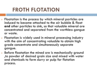 Mineral processing ii | PDF