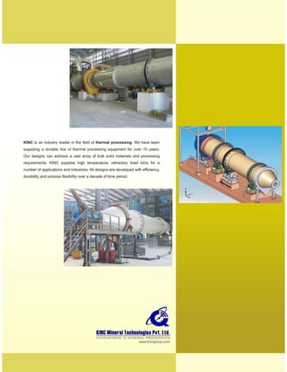 Kinc Mineral Technologies Pvt. Ltd., Vadodara, Mineral Processing Equipments
