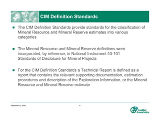 Mineral Reserve Estimation In The Real World | PDF