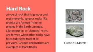 Soft And Hard Rocks Examples Mineral & Energy Resources of Bangladesh | PDF