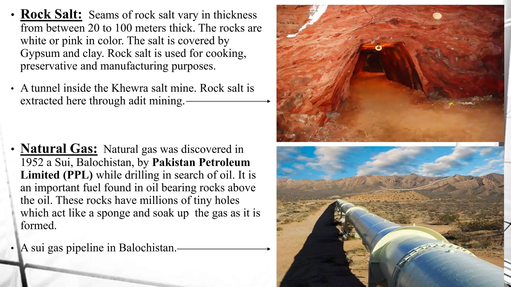 Mineral resources of pakistan | PPTX