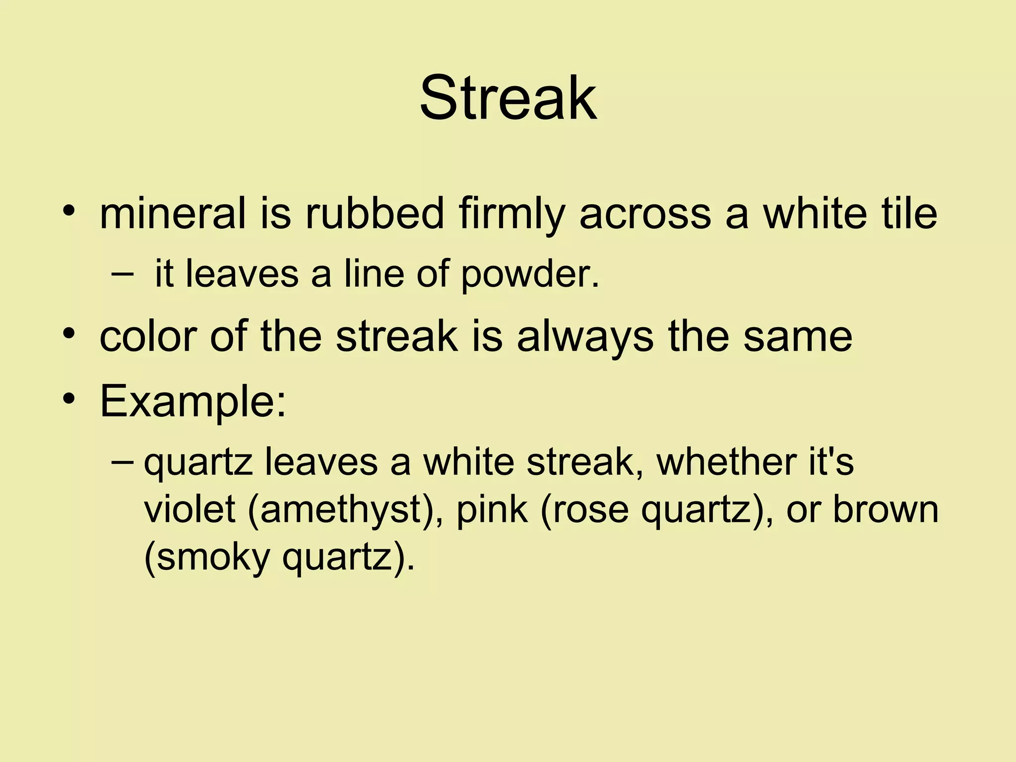 Minerals | PPT