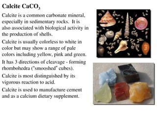 Earth and Life Science lesson minerals.ppt