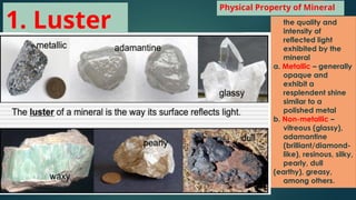 earth science topic : Minerals-and-rocks.ppt