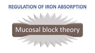 Mucosal block theory
 