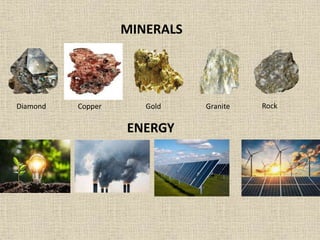 Minerals and energy | PPTX
