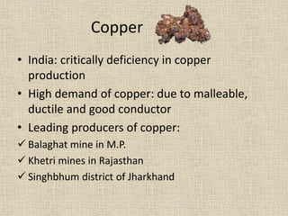 Minerals and energy | PPTX