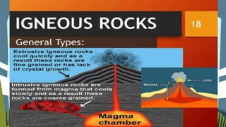MINERALS AND ROCKS PRESETATION EARTH SCIENCE | PPTX